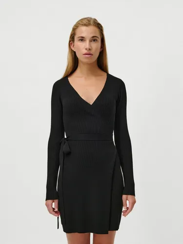 LeGer Strickkleid Effie, LeGer by Lena Gercke in Wickeloptik, körpernah