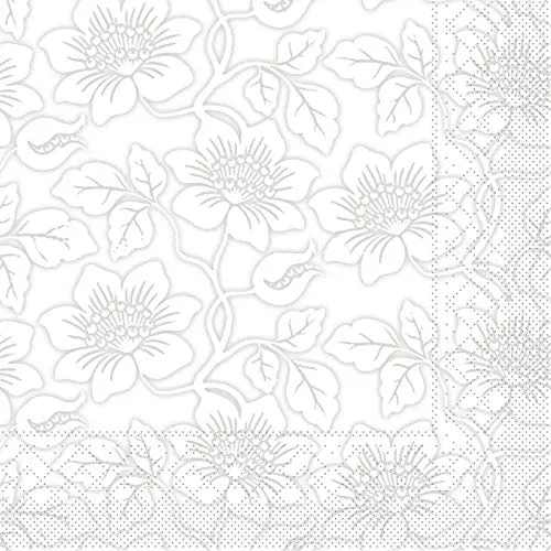 Papierservietten Grau von Mank