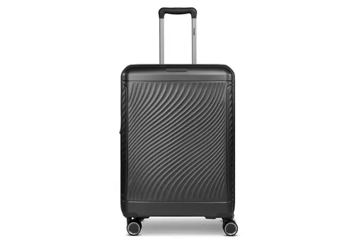 Picard Hartschalen-Trolley Vienna - 4 Rollen, Schwarz - Koffer aus strapazierfähigem Polypropylen mit TSA-Schloss, 64 l Volumen und leichtem Gewicht von nur 3.43 kg, ideal für sicheres und komfortables Reisen.