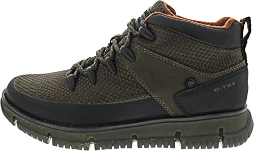 Bugatti SAMPER Wanderschuhe - Robuste Herrenschuhe mit wasserresistentem B-TEX Material, ideal für herbstliche Trekkingtouren. Stabile, rutschhemmende Laufsohle und gepolsterte Decksohle für optimalen Komfort.