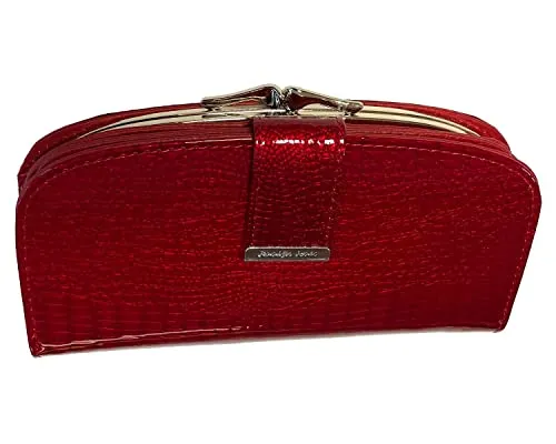 Damen-Geldbörse-RFID-Big Kroko-Design - Damen-Geldbörse mit 16 CC-Slots und Bügel-Kleingeldfach, schützt Ihre Karten durch RFID-Technologie und besticht durch elegantes Kroko-Design.