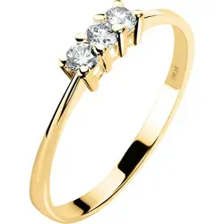Valeria Damenring 89109353 aus 585er Gelbgold von Christ