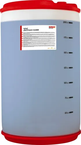 Sonax PROFILINE GlassCleaner 200 L - Professioneller Glasreiniger - Autopflege: Effektiver Glasreiniger für Innen- & Außenflächen, entfernt Insekten, Öl und Nikotinreste streifenfrei und schnell.