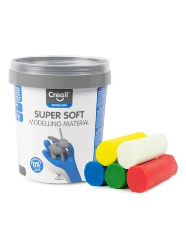 Produktbild Creall Supersoft Clay 5 colours 450gr.