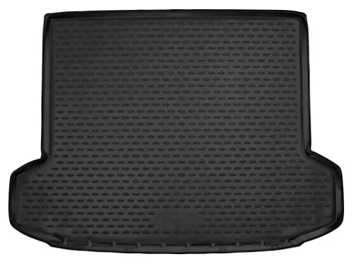 AD Tuning TM17014 Passform Gummi Kofferraumwanne, rutschfest, schwarz