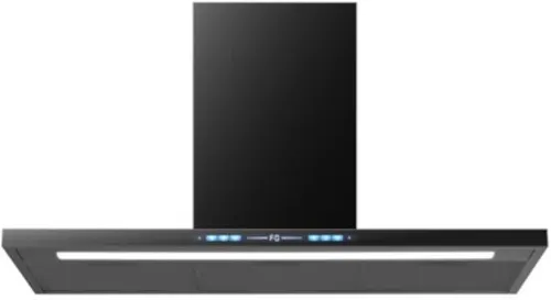 Wolkenstein Kaminhaube WT3-90-A++BR, schwarz, 90cm - Dunstabzugshaube mit Energieeffizienz A++, leistungsstarker Luftstrom bis 540,60 m³/h und stilvollem LED-Licht für optimale Küchenbelüftung.