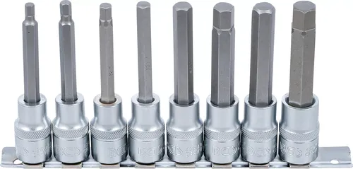BGS Innensechskant Bit-Einsatz-Satz 5-13mm 1/2