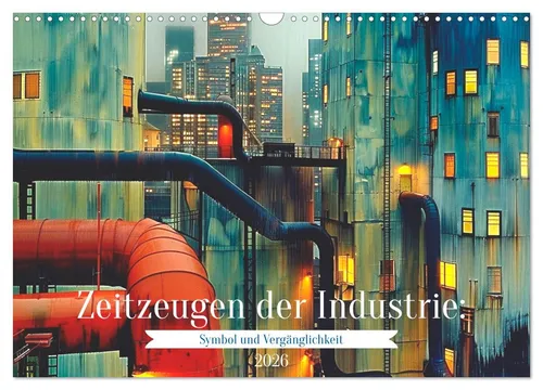Anne Seltmann | Zeitzeugen der Industrie Kalender 2025 - Entdecken Sie die Ästhetik verfallener Gebäude in diesem einzigartigen Kalender. 14 Seiten voller inspirierender Motive, ideal für Kunst- und Kulturinteressierte.
