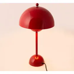 BARCELONA LED Tischlampe – Retro Modern Design in Rot in rot von Barcelona LED