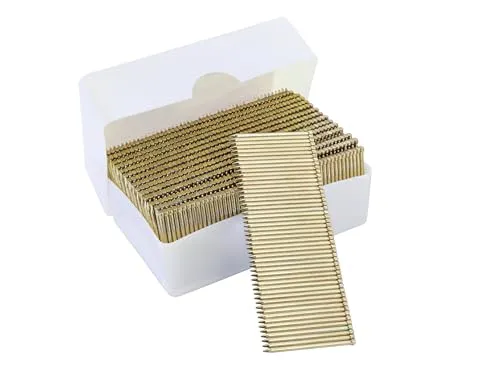 Tacwise 1531 Typ 15G / 35mm gehärtete verzinkte Stauchkopfnägel für Beton, Packung mit 1.500 Stück, Gelb