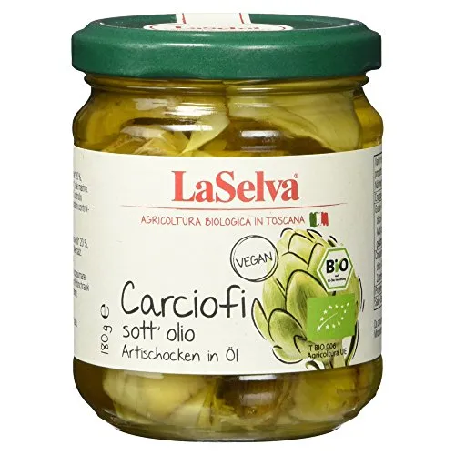 LaSelva Carciofi sott´olio - Bio Artischockenviertel in Öl, 180g
