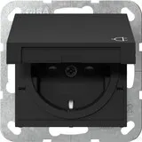 Gira Steckdose KD Schwarz m 4414005 in schwarz von Gira