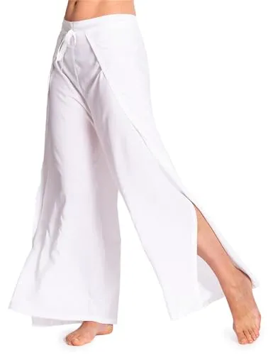 PANASIAM Sunshine Pants Plain, White, L von PANASIAM