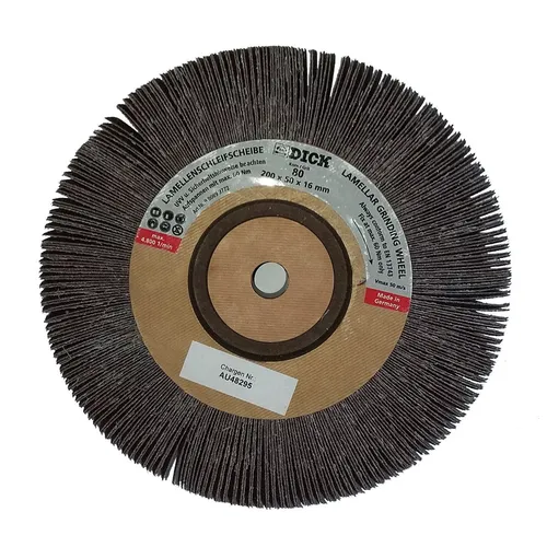 Fr.Dick Ersatz Lamellenschleifscheibe SM-90 Fächerscheibe Schleifscheibe Korn 80