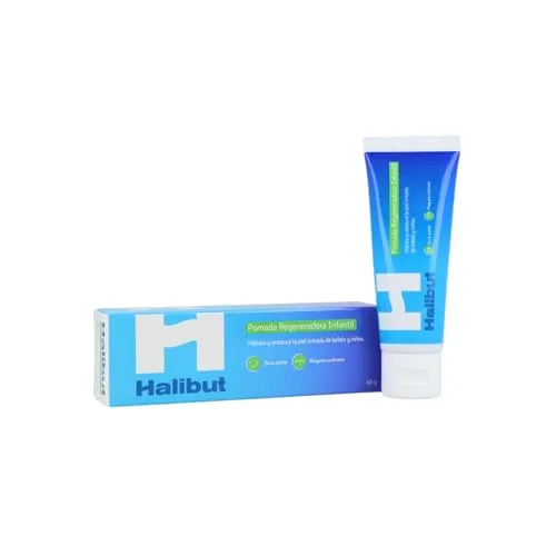 Regenerierende Heilbutt-Kindersalbe 45 G Sahne