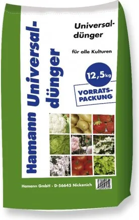 Universaldünger 12,5 kg Sack - Hochwertiger Universal-Dünger für gesunde Pflanzen, ideal für Garten und Blumenbeete, mit Langzeitwirkung und einfacher Anwendung.