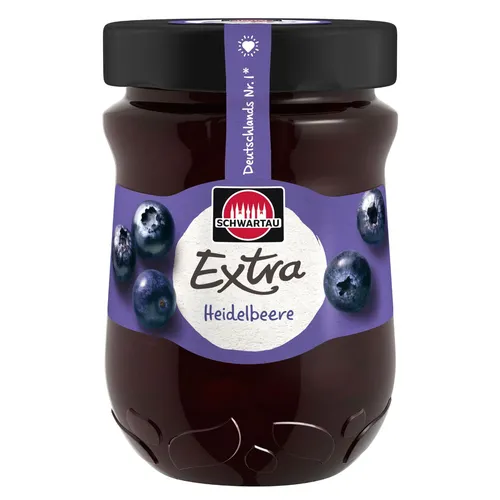 Produktbild GOURVITA DE Schwartau Extra Heidelbeere, 340g 4748