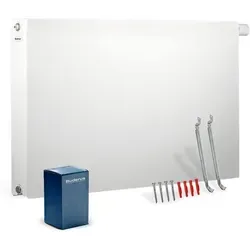 Buderus Heizkörper Mittelanschluss, Ventil VCM-Plan.2 Typ 33 600x600 mm (H x L)