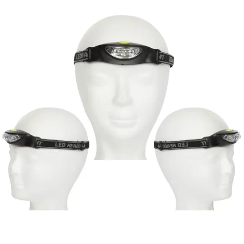 VELLEMAN - EHL7N Sportliche LED Stirnlampe extra hell für Wandern, Trekking, Camping, O 179161
