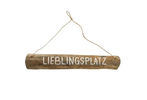 ReWu Wanddekoobjekt Boltze Schild Lieblingsplatz