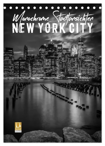 Melanie Viola | NEW YORK CITY Monochrome Stadtansichten (Tischkalender 2026...