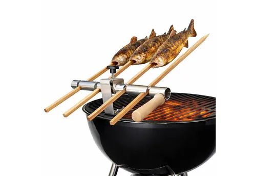 Steckerlfisch Halter Grillrost
