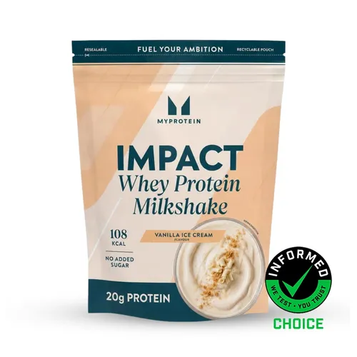 MyProtein Impact Whey Protein Milchshake