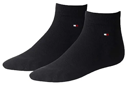 Tommy Hilfiger Herren Quarter Socken, Navy, 47-49 EU von Tommy Hilfiger