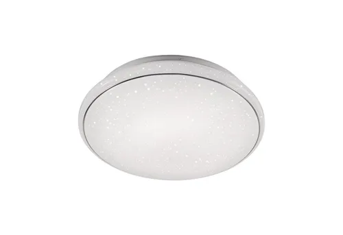 Licht-Erlebnisse Deckenleuchte ILMEN, LED fest integriert, LED Dimmer rund Ø 44 cm Weiß mit Farbwechsel 2700-5000 K 3200 lm