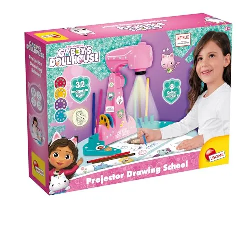 Lisciani Gabbys Puppenhaus Projektor Zeichenschule