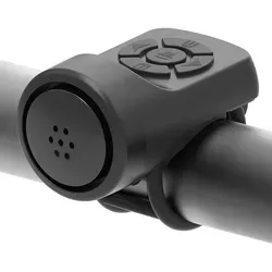 Elektrische Fahrradhupe 120 dB mit Diebstahlalarm