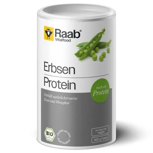 Raab Vitalfood Erbsen Protein Bio Pulver 400 g von Raab Vitalfood