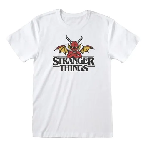 Stranger Things T-Shirt Demon Größe S