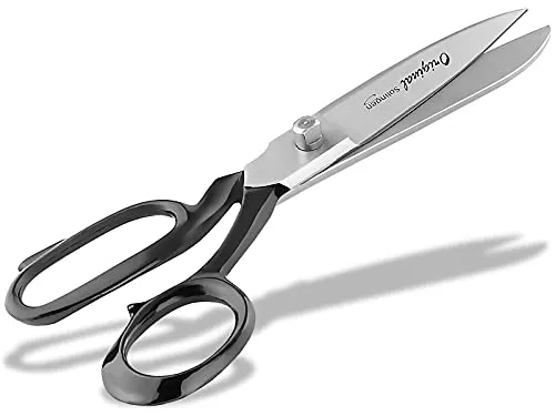 Stoffschere aus Solingen Schneiderschere mit Scharfem und Präzisem Schnitt – Made in Germany – Textilschere aus Hochwertigem Rostfreiem Edelstahl für Stoffe, Jeans, Textilien und Leder (7 Zoll)