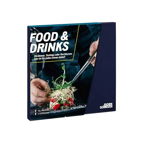 Jochen Schweizer Geschenkbox Food & Drinks, ca. 747 Orten, Erlebnis-Gutschein für 1-2 Person