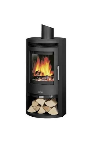 JUSTUS Kaminofen Baltrum D2.0 schwarz 5,5kW - Dauerbrand für gemütliche Wärme - Kaminöfen, Hersteller Justus, sorgt für langanhaltende Wärme und eine gemütliche Atmosphäre in Ihrem Zuhause.