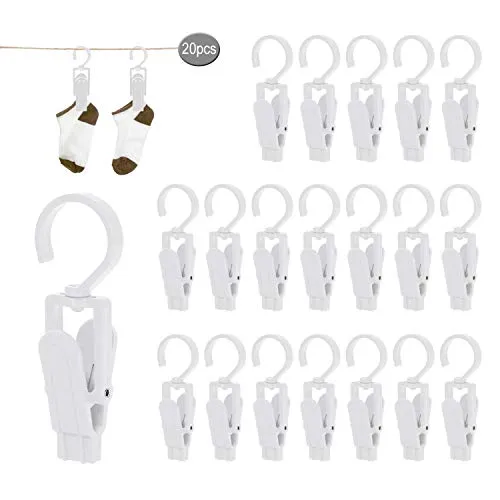 Wäscheklammern Weiß von JEEZAO