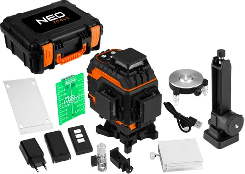 Produktbild NEO TOOLS Laser 3D, grün 4x360 Grad