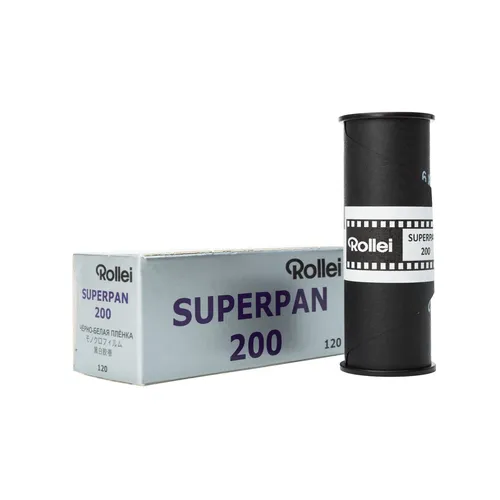 Rollei Superpan 200 120 Rollfilm s/w b/w Schwarz- Weißfilm Schwarzweißfilm