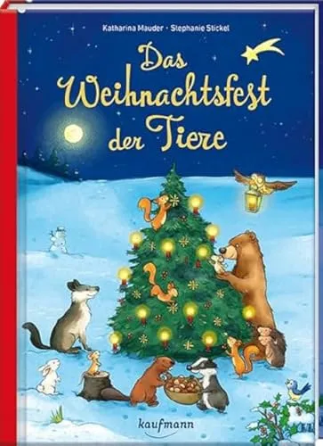Das Weihnachtsfest der Tiere: Ein Adventskalenderbuch - Advents- & Weihnachtskalender mit 24 spannenden Geschichten für Kinder, ideal zum Vorlesen und gemeinsamen Entdecken der Weihnachtszeit.