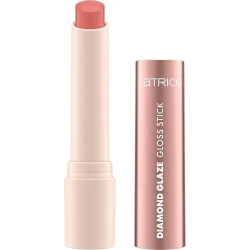 Catrice Diamond Glaze Gloss Stick, Lippenstift, Nr. 020, Orange, pflegend, glänzend, strahlend, schimmernd, vegan, ölfrei, ohne Konservierungsstoffe, ohne Parabene, 1er Pack (1.6g)