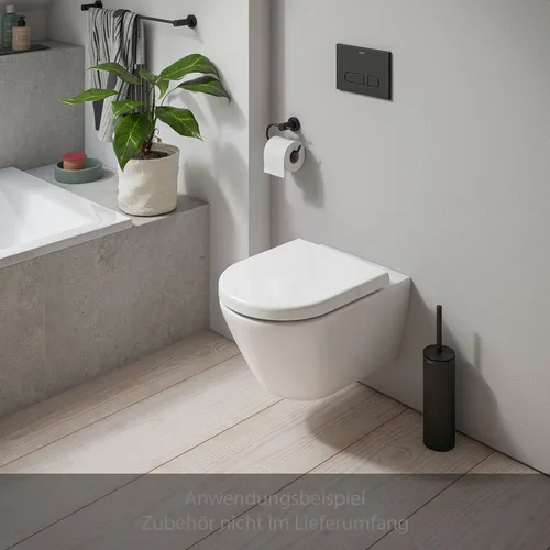 Duravit D-Code WC-Set spülrandlos mit Absenkautomatik von Duravit