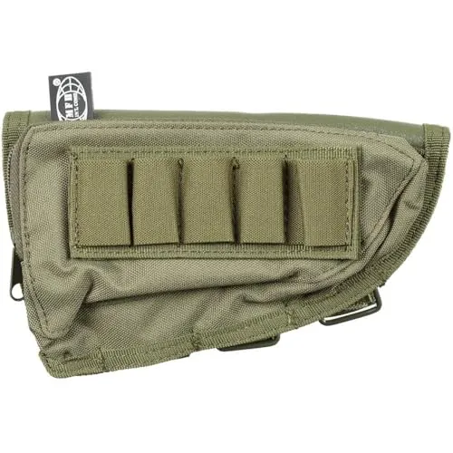 Gewehrschaft-Tasche, oliv, gefüttert