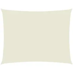 furnicato Sonnensegel Creme 3,5 x 4,5 m