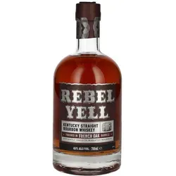 Rebel Yell Bourbon Whiskey French Oak Finish 45% Vol. 0,7l – Mild und Aromatisch