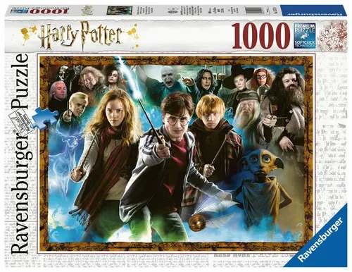 Ravensburger Puzzle 15171 - Harry Potter Zauberschüler, 1000 Teile, ideal für spannende Abenteuer und als Geschenk für Fantasy-Fans