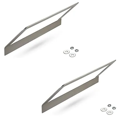 SOTECH 2er Set Design Handtuchhalter OVATO aus Edelstahl von SO-TECH