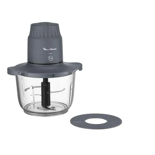 Moulinex Choppeo Zerkleinerer mit Glasschale, 1 l