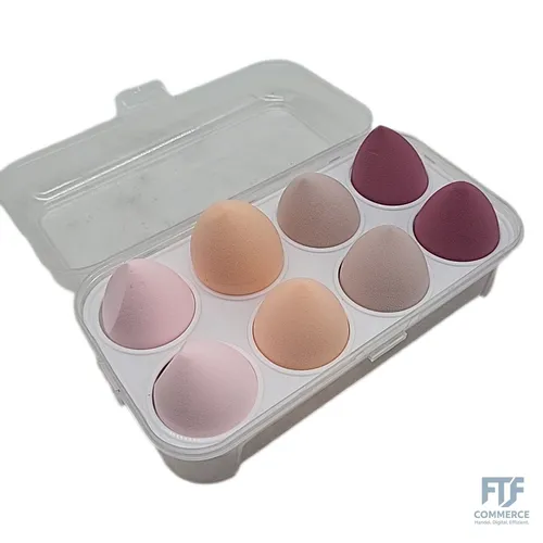 Makeup Schwamm, 8 Stück Make Up Schwamm Schminkschwamm für Foundations, Puder Fl