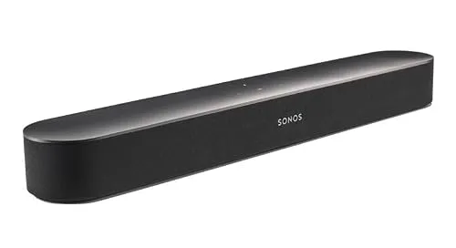 Sonos Beam (Gen 2) Die kompakte Smart Soundbar für TV, Musik und mehr (Schwarz)